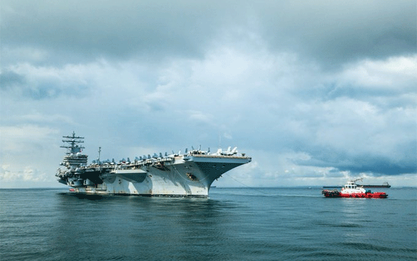 जंग की आहट : चीन ने ताइवान की घेराबंदी की, अमेरिका ने भी भेजा युद्धपोत USS Ronald Reagan