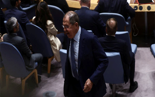आलोचना बर्दाश्त नहीं हुई, UNSC की बैठक से वॉक आउट कर गये रूस के विदेश मंत्री, यूक्रेन के राष्ट्रपति को कहे अपशब्द