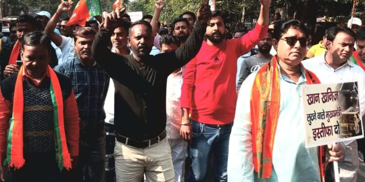 आक्रोश रैली में शामिल रणविज सिंह