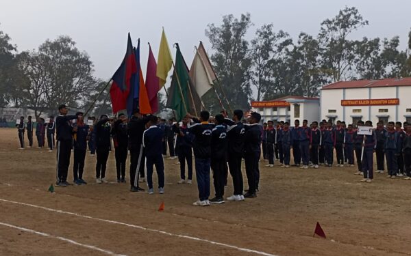 सैनिक स्कूल तिलैया में वार्षिक एथलीट प्रतिस्पर्धा का शुभारंभ