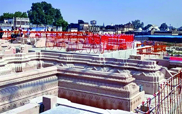 अयोध्या में श्रीराम जन्मभूमि मंदिर का निर्माण कार्य 50 फीसदी पूरा, जनवरी 2024 में होगी प्राण प्रतिष्ठा