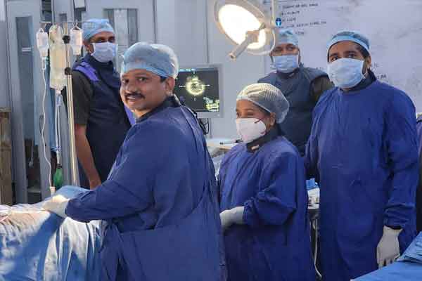 राज अस्पताल में पहली बार IVUS तकनीक से की गई एंजियोप्लास्टी