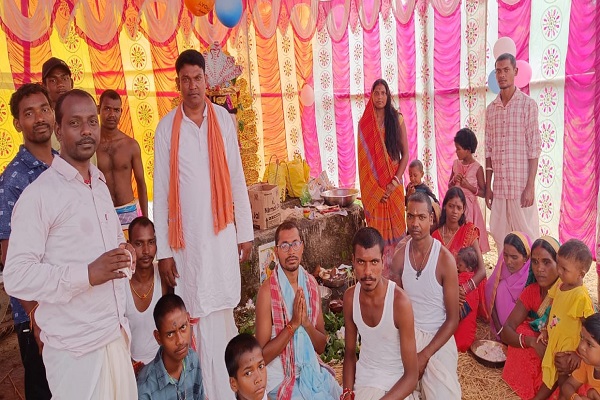 राहे के डुमरडीह में दो दिनों तक मनी कृष्ण जन्माष्टमी