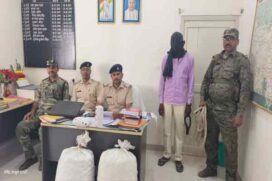 Palamu: A smuggler arrested with one kg opium, 8 kg doda and 500 grams of poppy.