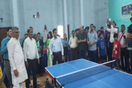 प्रथम रैंकिंग झारखंड राज्य टेबल टेनिस प्रतियोगिता शुरू