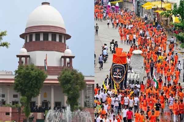 कावड़ यात्रा रूट में दुकानदारों को नाम बताने की जरूरत नहीं…SC ने यूपी, उत्तराखंड, मध्य प्रदेश सरकार को नोटिस भेजा