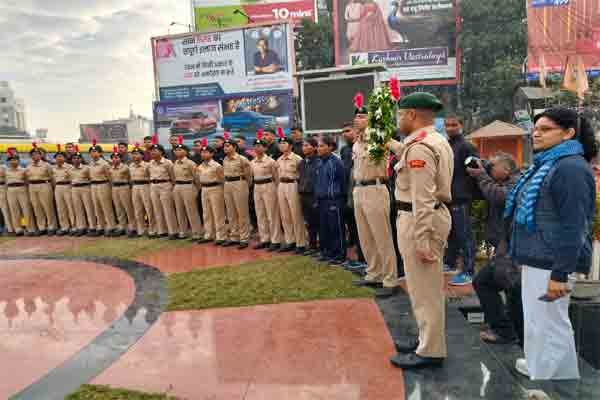 शहादत दिवस पर याद किये गये लांस नायक अल्बर्ट एक्का