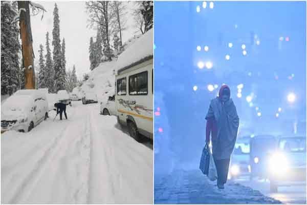 बारिश-कोहरे ने उत्तर भारत में बढ़ायी ठिठुरन, बर्फबारी से पर्यटकों की परेशानी बढ़ी, एडवाइजरी जारी